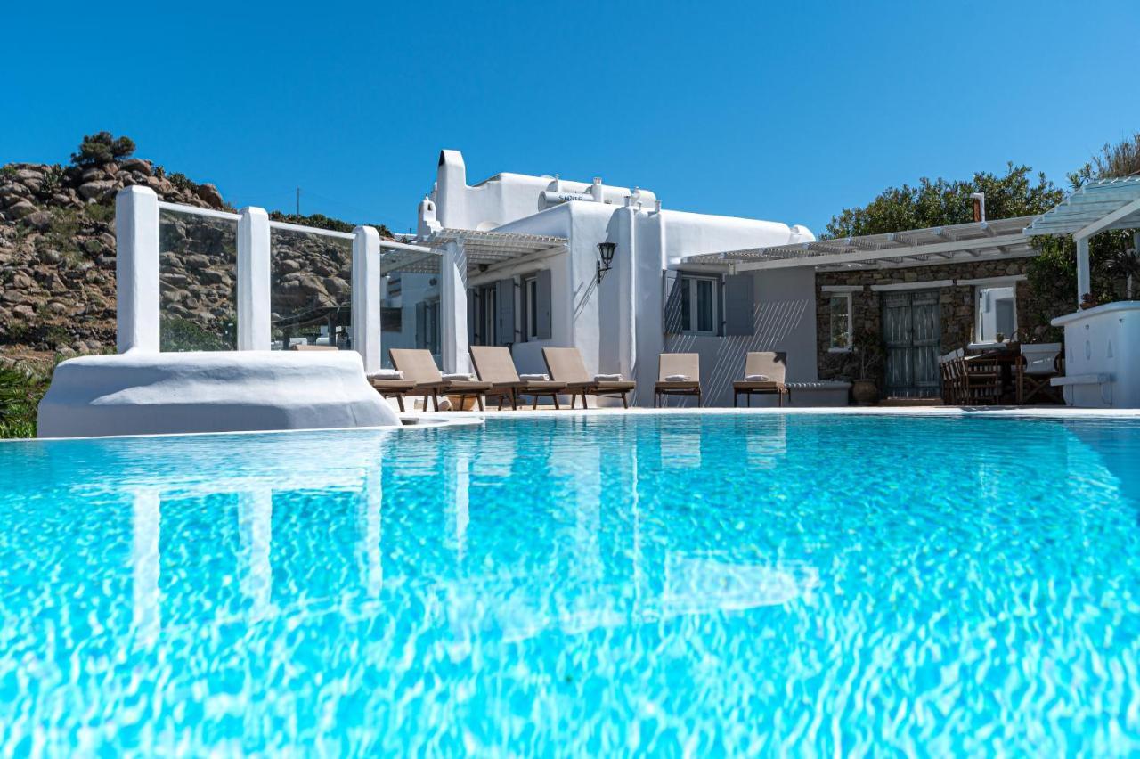 9 Muses Villas Mykonos Ornos  Exteriör bild