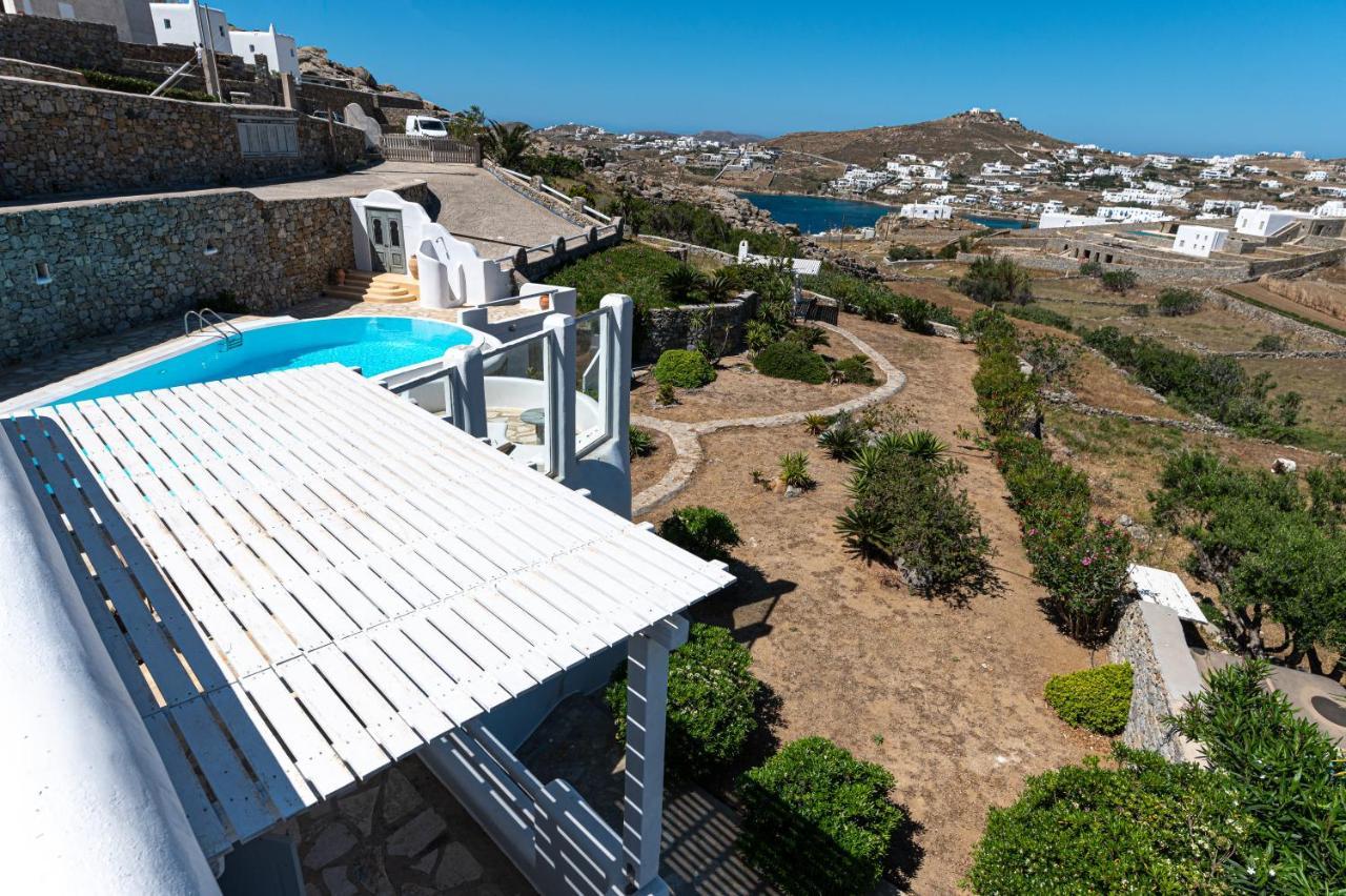 9 Muses Villas Mykonos Ornos  Exteriör bild