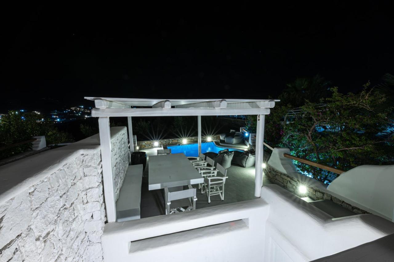9 Muses Villas Mykonos Ornos  Exteriör bild