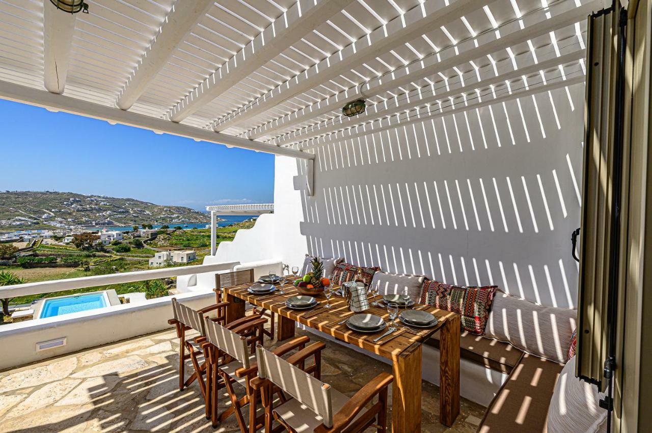 9 Muses Villas Mykonos Ornos  Exteriör bild
