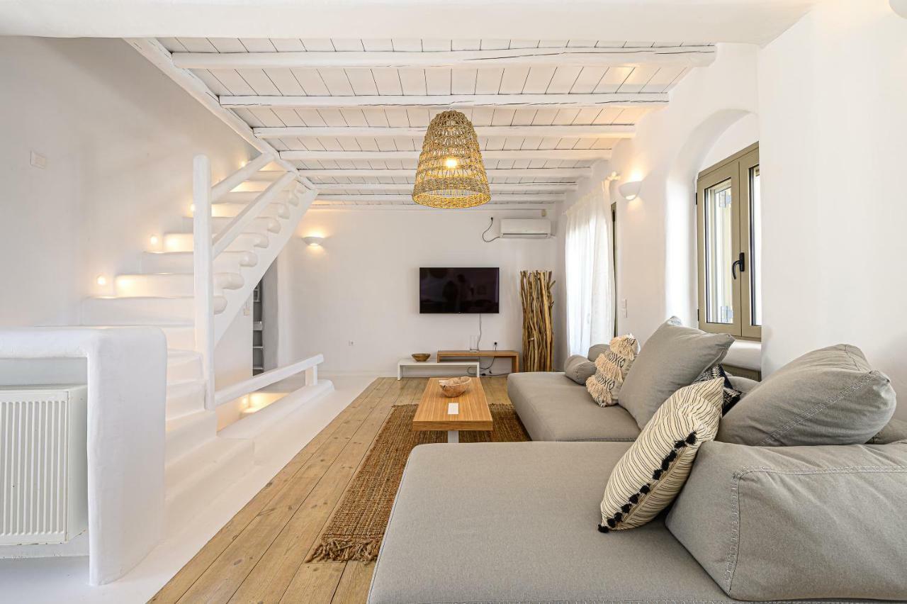 9 Muses Villas Mykonos Ornos  Exteriör bild