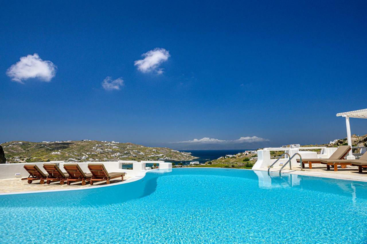 9 Muses Villas Mykonos Ornos  Exteriör bild