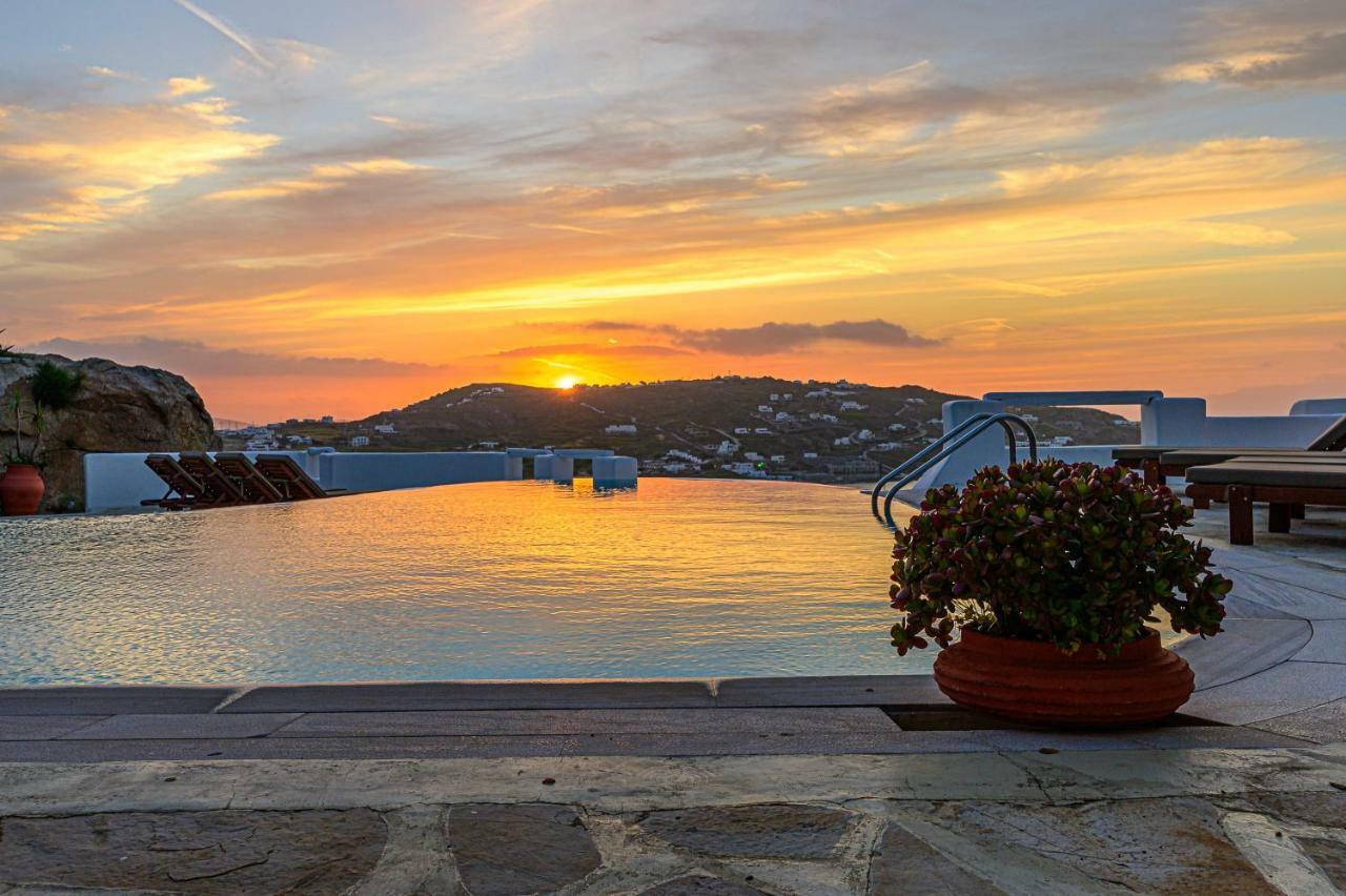 9 Muses Villas Mykonos Ornos  Exteriör bild