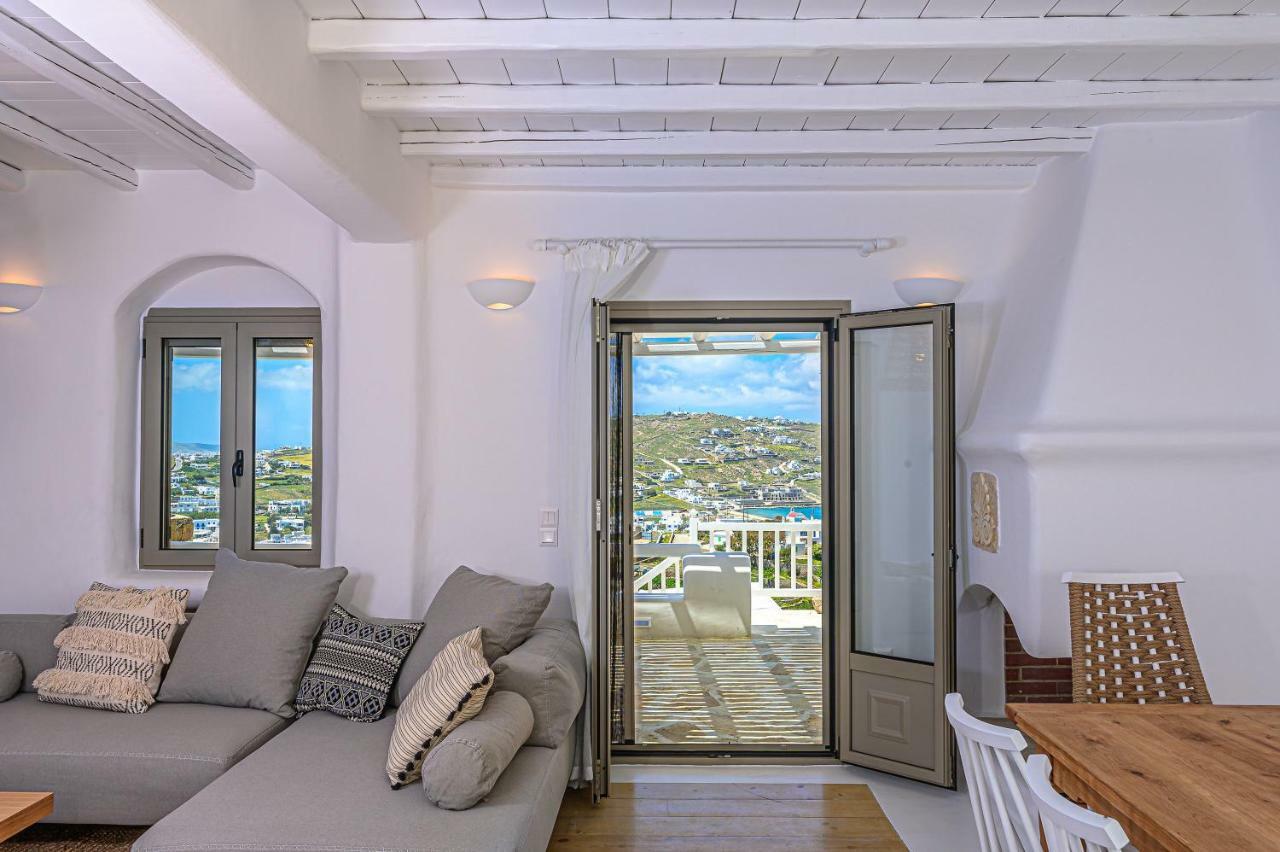 9 Muses Villas Mykonos Ornos  Exteriör bild