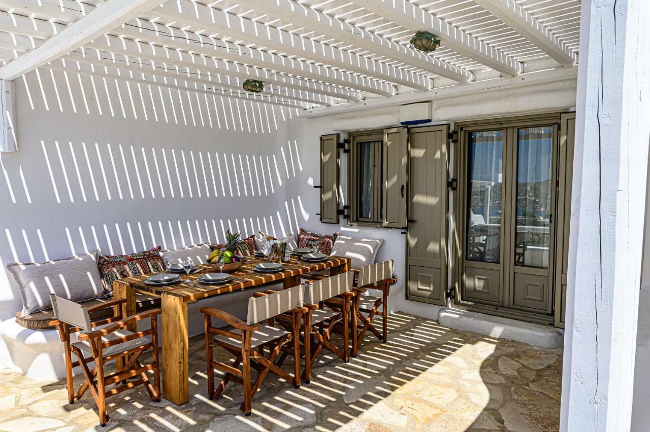9 Muses Villas Mykonos Ornos  Exteriör bild