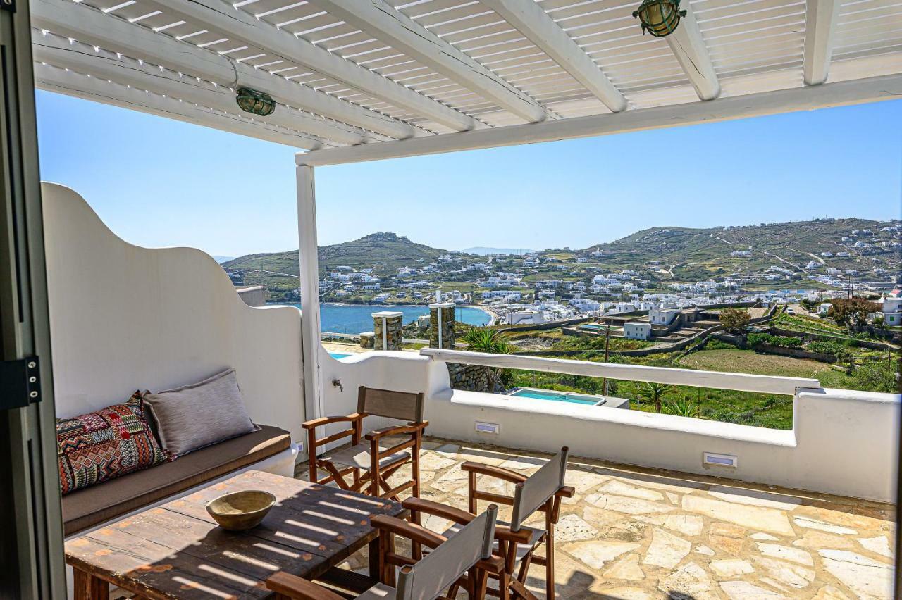 9 Muses Villas Mykonos Ornos  Exteriör bild