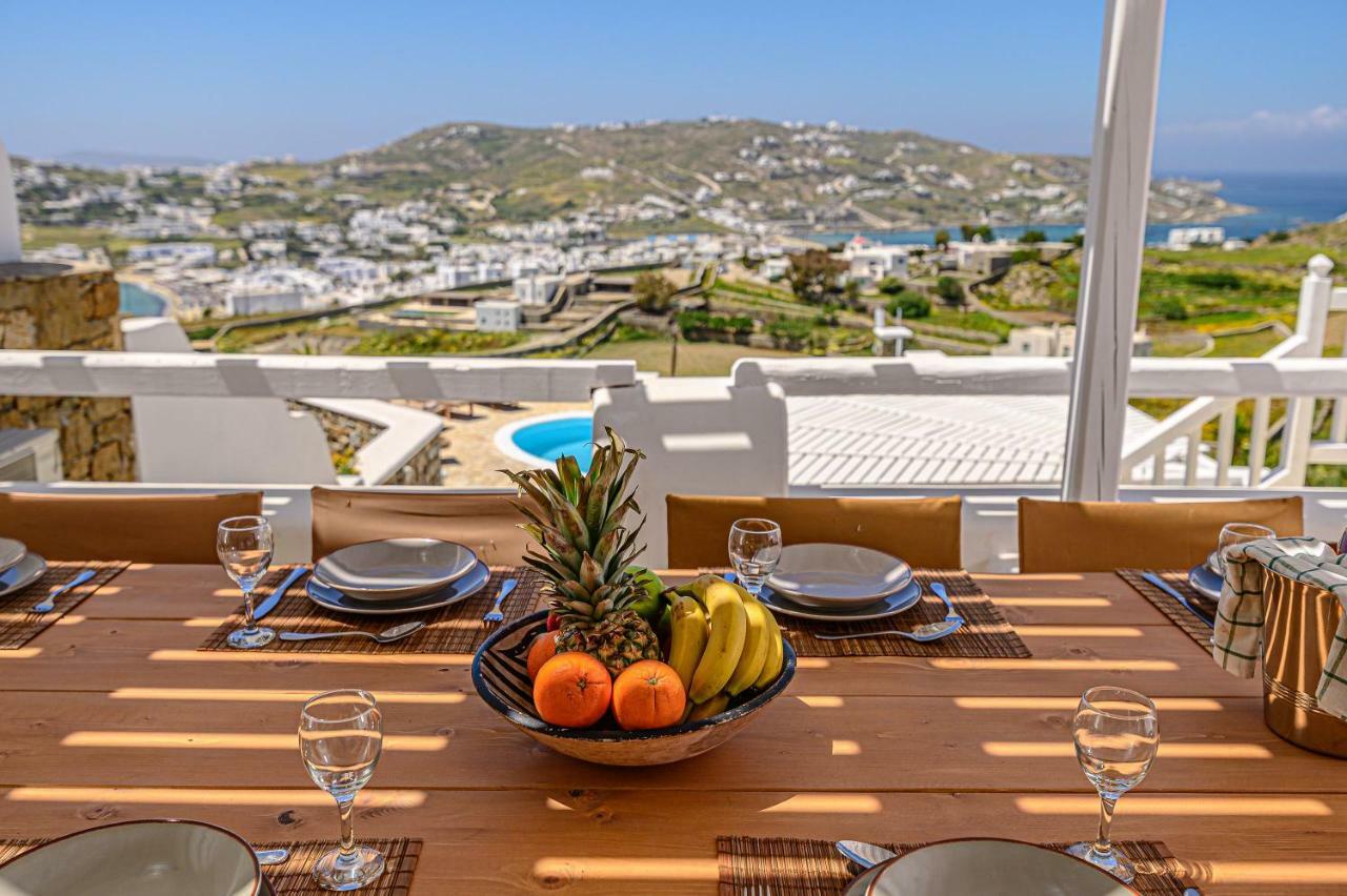9 Muses Villas Mykonos Ornos  Exteriör bild