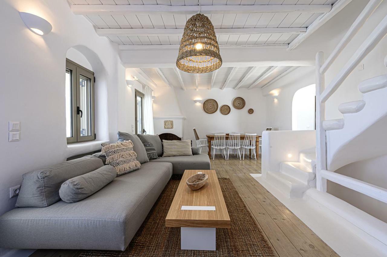 9 Muses Villas Mykonos Ornos  Exteriör bild