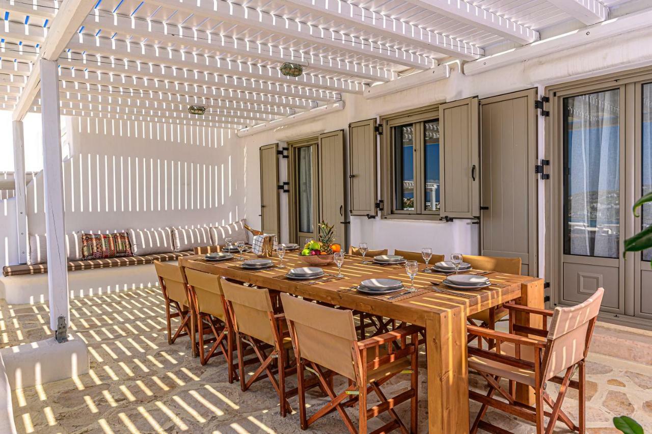 9 Muses Villas Mykonos Ornos  Exteriör bild
