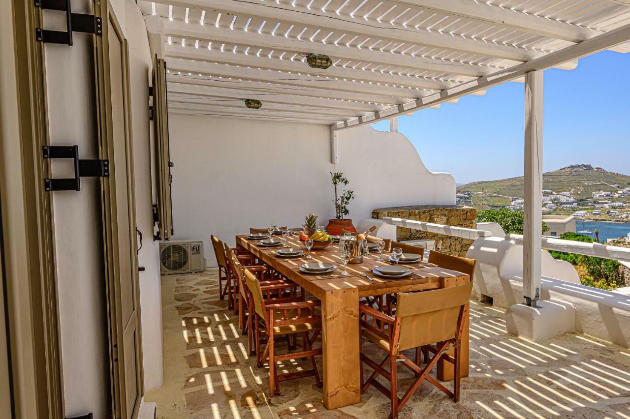 9 Muses Villas Mykonos Ornos  Exteriör bild