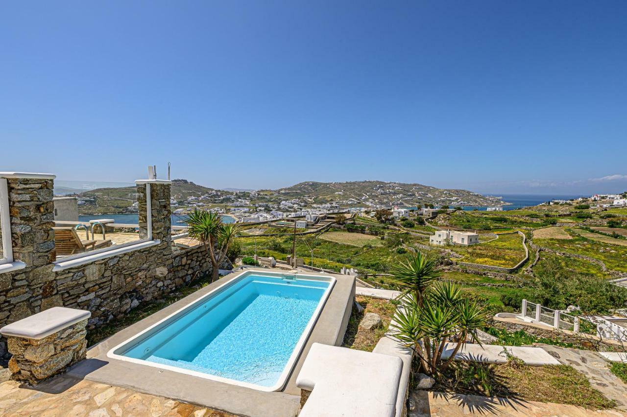 9 Muses Villas Mykonos Ornos  Exteriör bild